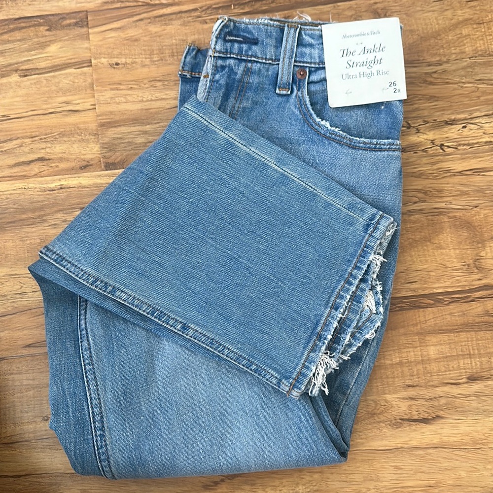 Abercrombie ultra high rise - the ankle strait 2R